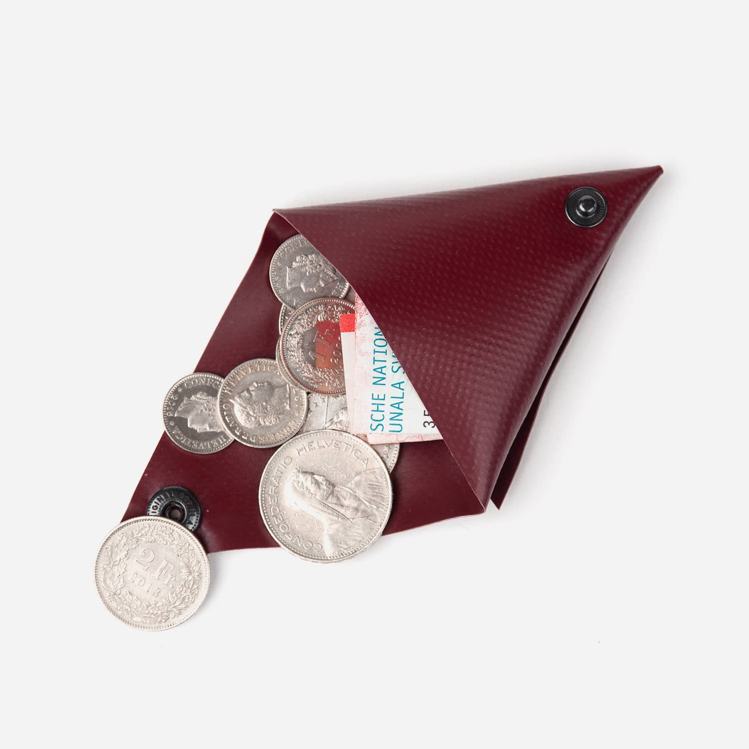 Porte-monnaie, Geldbörse, Dreieck, triangle, La plage, Bern, La Chaux-de-Fonds // dickoepfig.ch